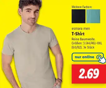Lidl esmara men T-Shirt Angebot