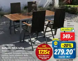 Lidl LIVARNO home Geflecht-Set, 5-teilig Angebot