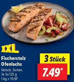 Lidl Fischerstolz Ofenlachs Angebot
