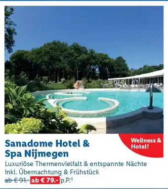Lidl Sanadome Hotel & Spa Nijmegen Angebot