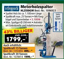 Norma Meterholzspalter HL2550GM Angebot