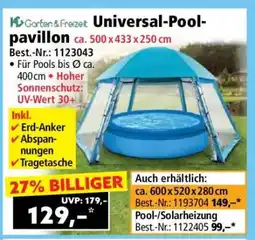 Norma Universal-Pool-pavillon Angebot