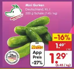 Netto Marken-Discount Mini-Gurken Angebot