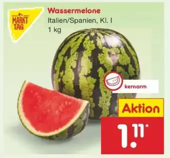 Netto Marken-Discount Wassermelone Angebot
