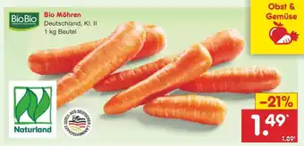Netto Marken-Discount Bio-Möhren Angebot