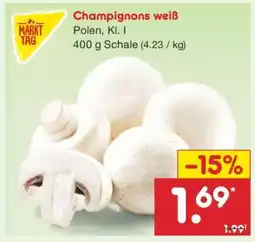 Netto Marken-Discount Champignons weiß Angebot