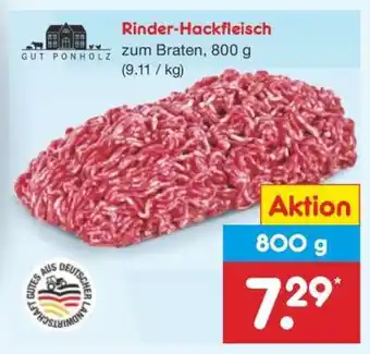 Netto Marken-Discount Rinder-Hackfleisch Angebot