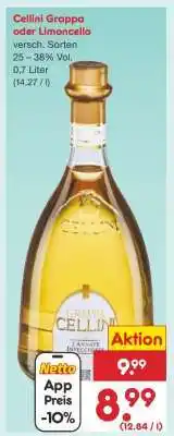 Netto Marken-Discount Cellini Grappa oder Limoncello Angebot