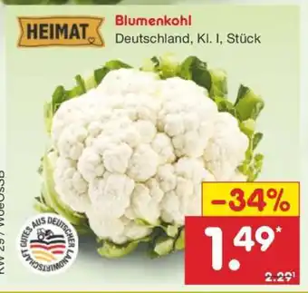 Netto Marken-Discount Blumenkohl Angebot