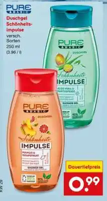 Netto Marken-Discount Duschgel Schönheitsimpulse Angebot