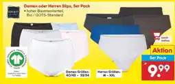 Netto Marken-Discount Damen oder Herren Slips, 5er Pack Angebot