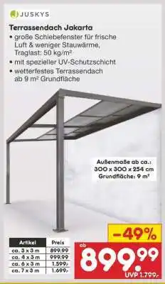 Netto Marken-Discount Terrassendach Jakarta Angebot