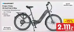 Netto Marken-Discount Friedel / Frida 24 Zoll Falt E-Bike Angebot