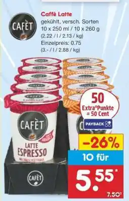 Netto Marken-Discount Caffè Latte Angebot