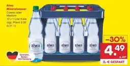Netto Marken-Discount Alwa Mineralwasser Angebot