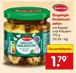 Netto Marken-Discount Eingelegte Knoblauchzehen Angebot