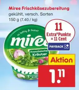 Netto Marken-Discount MIRÉE Frischkäsezubereitung Angebot