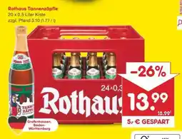 Netto Marken-Discount Rothaus Tannenzäpfle Angebot