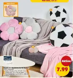 PENNY Kissen oder Kuscheldecke für Kinder Angebot