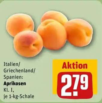 REWE Aprikosen Angebot