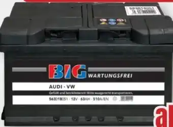 B1 Discount Baumarkt Big Autobatterie Angebot