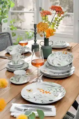 Ostermann Tafelservice Flowers 12-tlg Angebot