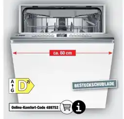Ostermann Bosch Geschirrspüler SMH4HVX00E Angebot