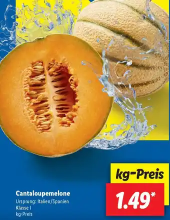 Lidl Cantaloupemelone Angebot