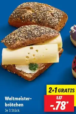 Lidl Weltmeisterbrötchen Angebot
