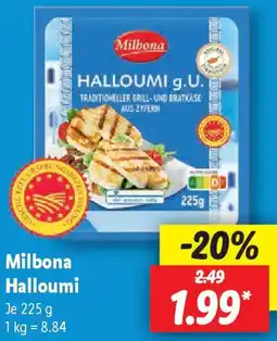 Lidl Milbona Halloumi Angebot