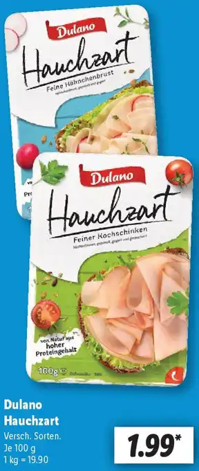 Lidl Dulano Hauchzart Angebot