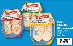 Lidl Dulano Gebackene Hähnchenbrust Angebot