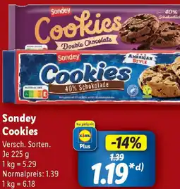Lidl Sondey Cookies Angebot
