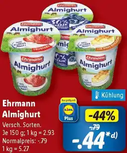 Lidl Ehrmann Almighurt Angebot