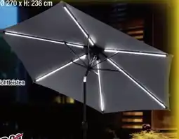 Poco LED-Solar-Sonnenschirm Angebot