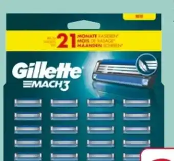 Rossmann Gillette Mach3 Rasierklingen Angebot