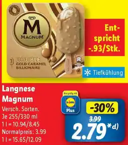 Lidl Langnese Magnum Angebot