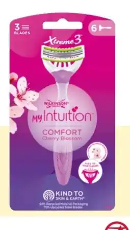 Rossmann Wilkinson Sword Xtreme 3 My Intuition Einwegrasierer Angebot