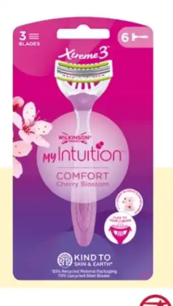 Rossmann Wilkinson Sword Xtreme 3 My Intuition Einwegrasierer Angebot
