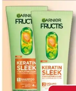 Rossmann Garnier Fructis Keratin Sleek Shampoo Angebot