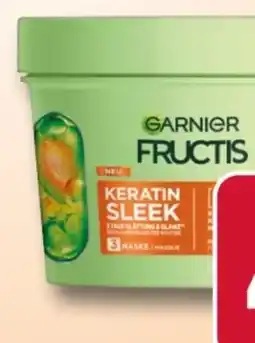 Rossmann Garnier Fructis Keratin Sleek Maske Angebot