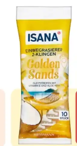 Rossmann Isana men Einwegrasierer Angebot