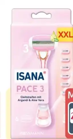 Rossmann Isana Pace 6 Lady Rasierer XXL Angebot