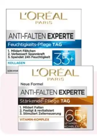 Rossmann L'Oréal Paris Anti-Falten Experte Feuchtigkeitspflege Angebot