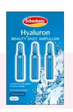Rossmann Schaebens Hyaluron Beauty Shot Serum Angebot