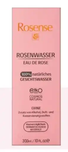 Rossmann Rosense Rosenwasser Angebot