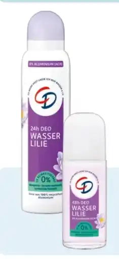 Rossmann CD Deospray Wasserlilie Angebot