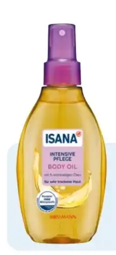 Rossmann Isana Body Oil Intensive Pflege Angebot
