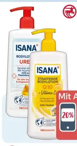 Rossmann Isana Straffende Bodylotion Q10 Angebot
