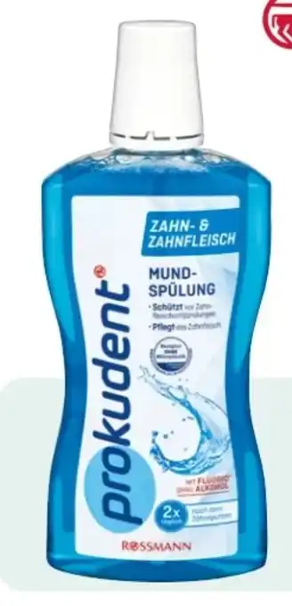 Rossmann Prokudent Mundspülung Zahn- & Zahnfleisch Angebot